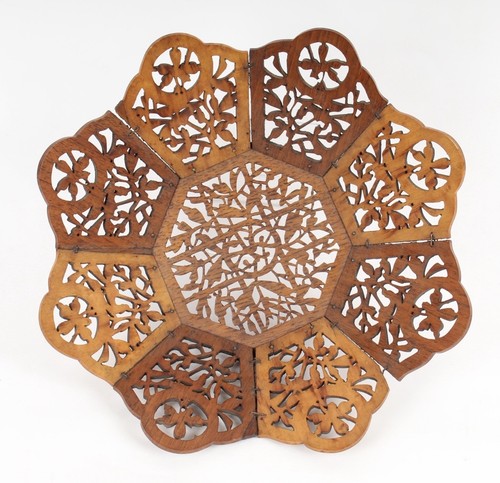 Fretwork intricate wood nut - fretwork,