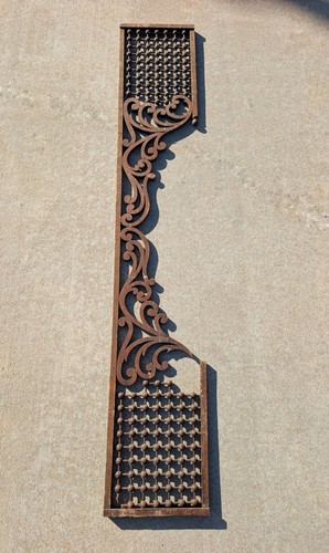 1880s victorian fretwork stick - 1880s,