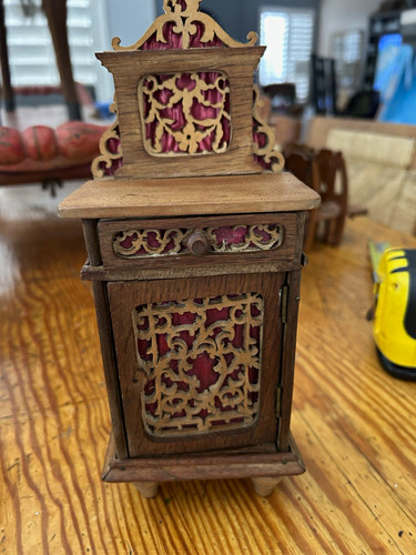 Antique dollhouse wooden - antique,