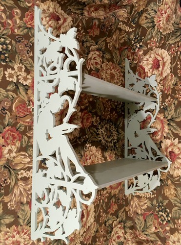Antique vtg wide fretwork - wide,