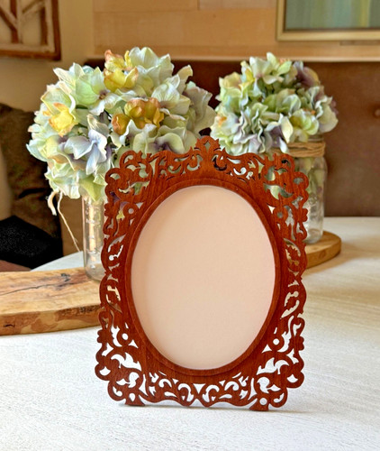 Handmade fretwork frame