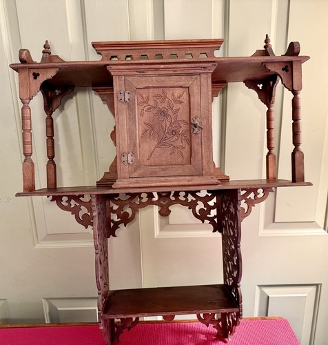 Antique scroll cut fretwork - cut,